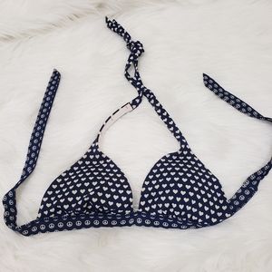 Victoria's Secret PINK hearts & peace sign bikini